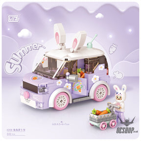 LOZ Mini Block 4208 Bunny radish carr - 242 Pcs Model Bricks Building Blocks Building Blocks