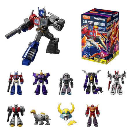 Blokees Transformers Galaxy Version 08 One Shall Fall Action Figure Model Kit Blind Box 71108