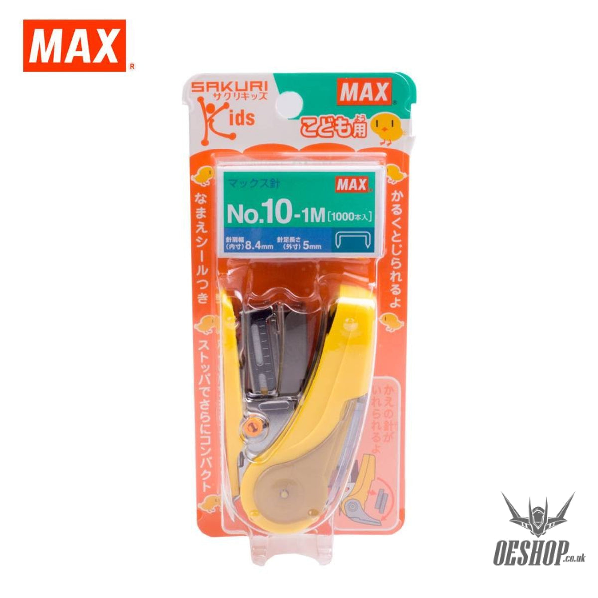 MAX HD-10NLCK SAKURI Kids Stapler MAX 7.99 OEShop