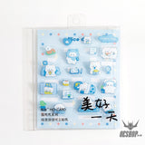 MO.CARD Mochi Series Stickers (20 pieces) A Lovely Day (20 pieces) Sticker