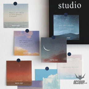 Note For Memo Notes That Dream Land Series Set of 8 OEShop 14.98 OEShop