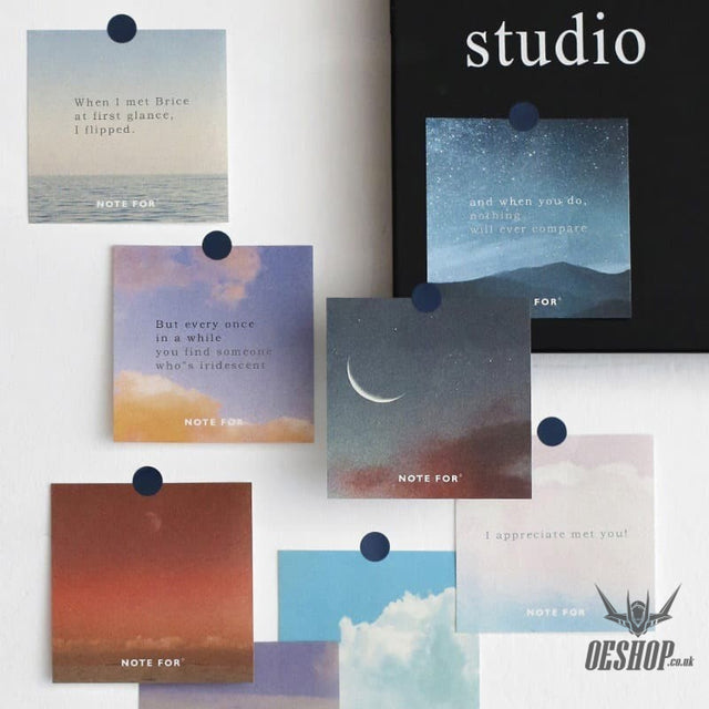 Note For Memo Notes That Dream Land Series Set of 8 OEShop 14.98 OEShop