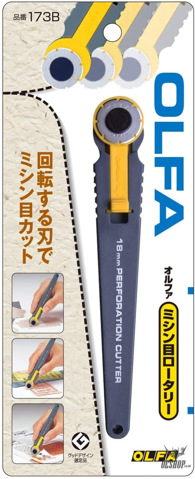 OLFA 18mm Perforation Rotary Cutter 173B OLFA 9.99 OEShop