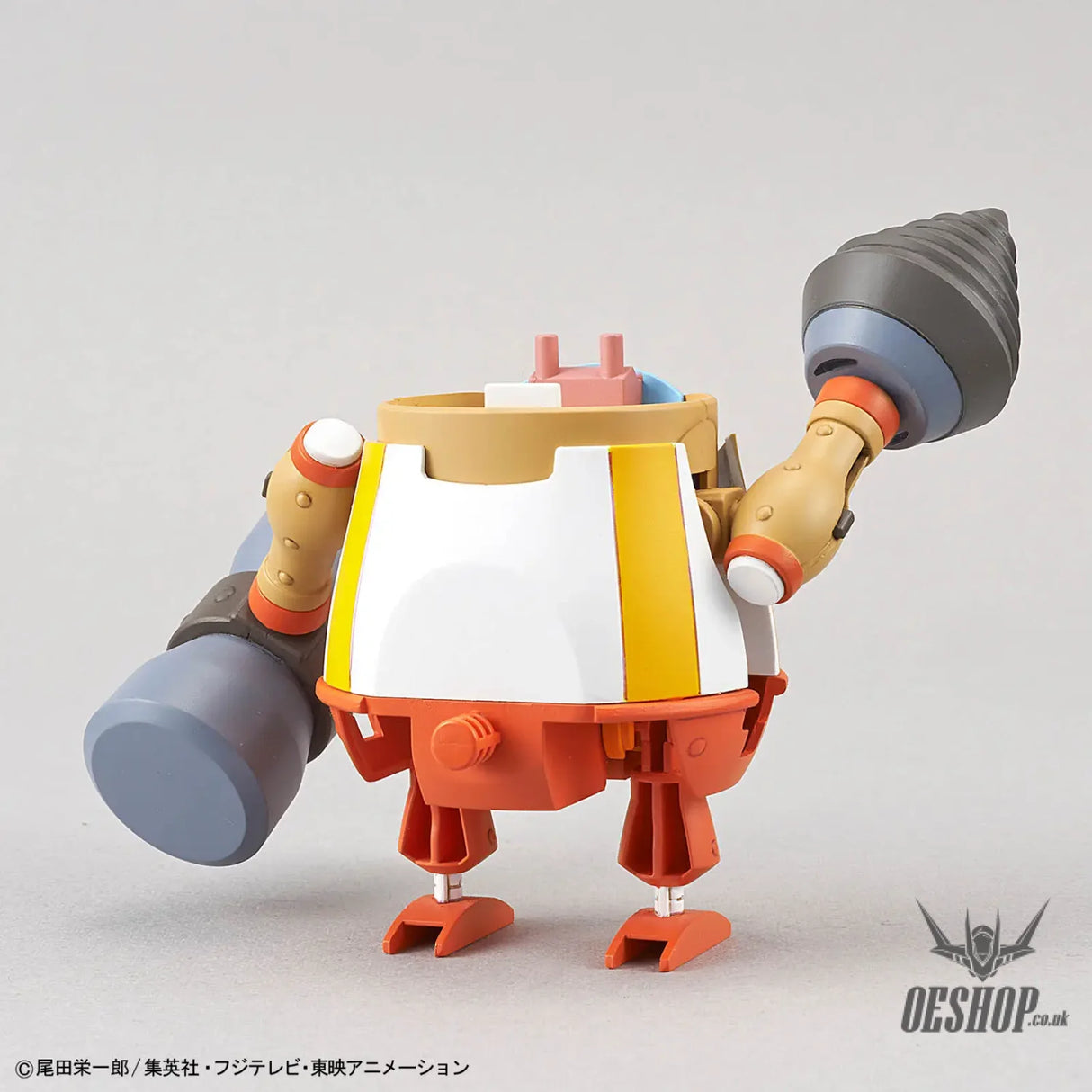 One Piece Chopper Robo Super No. 4 & No. 5 (Kung Fu Tracer & Walk Hopper) - Scale Model Kits
