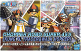 One Piece Chopper Robo Super No. 4 & No. 5 (Kung Fu Tracer & Walk Hopper) - Scale Model Kits