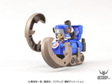 One Piece Chopper Robo Super No.3 Horn Dozer Scale Model Kits