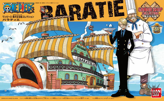 One Piece Grand Ship Collection 10 Baratie - Scale Model Kits