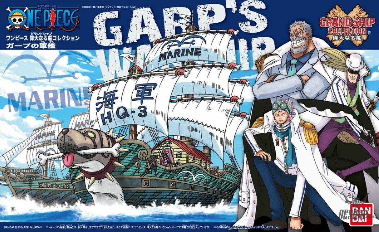 One Piece Grand Ship Collection Garp’s Warship Scale Model Kits