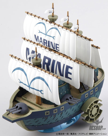 One Piece Grand Ship Collection Marine Warship Scale Model Kits