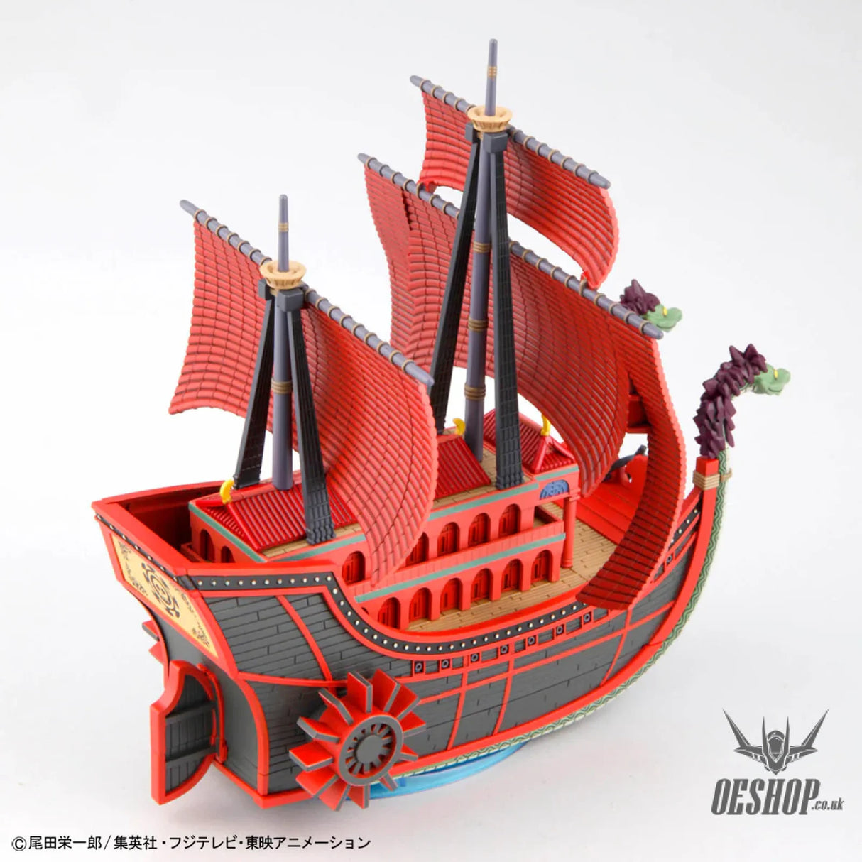 One Piece Grand Ship Collection Nine Snake Ship Scale Model Kits
