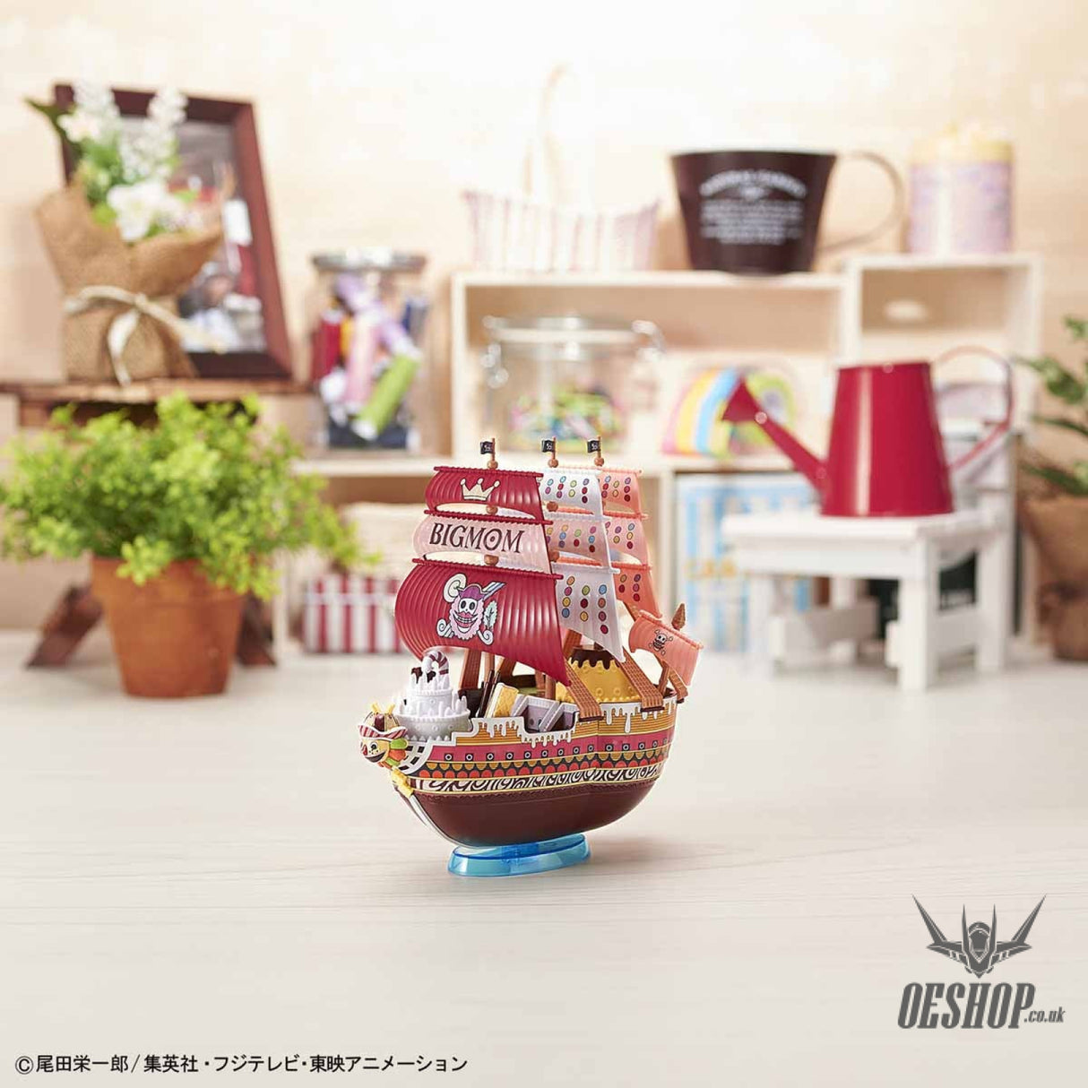 One Piece Grand Ship Collection Queen Mama Chanter Scale Model Kits