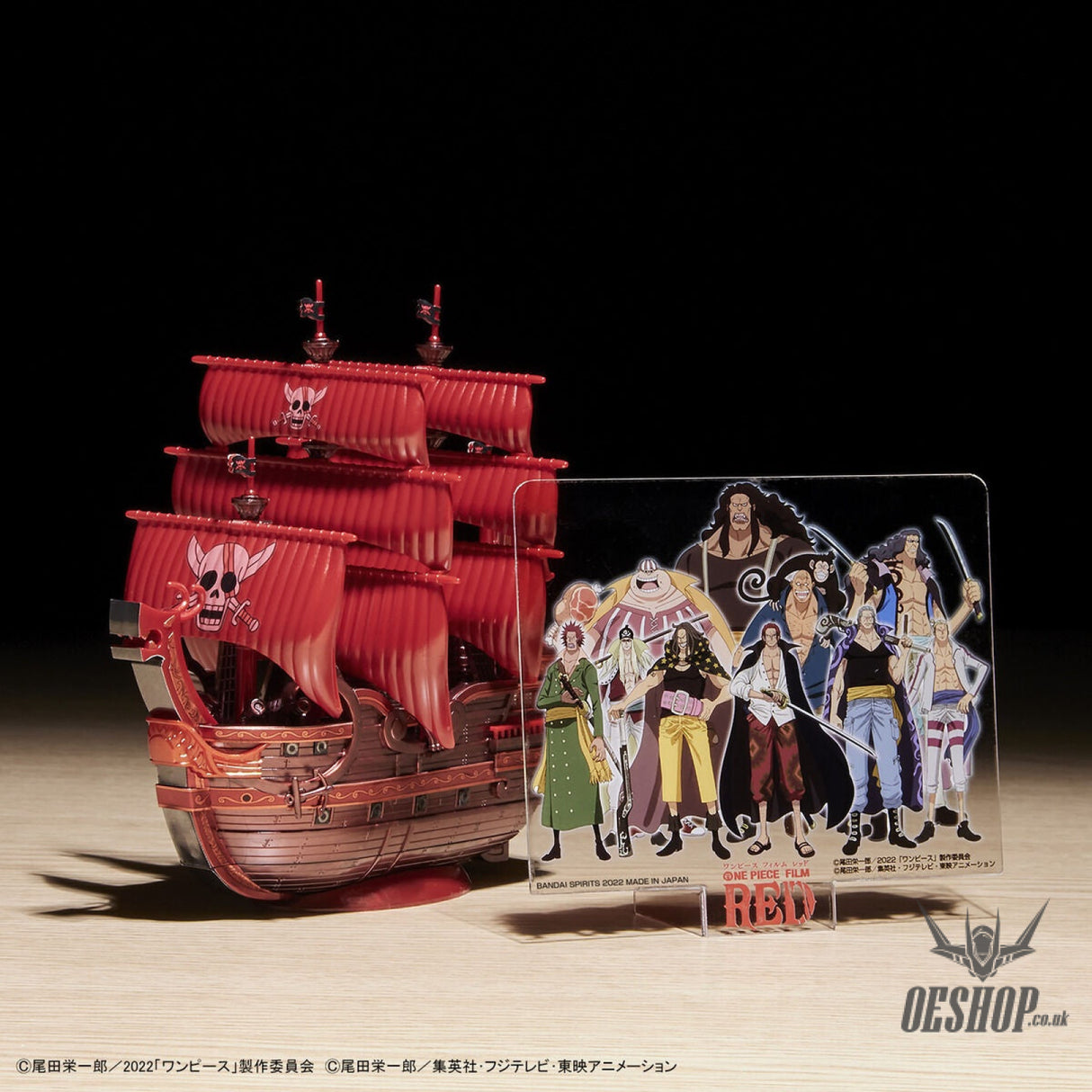 One Piece Grand Ship Collection Red Force FILM RED Commemorative Color Ver. Scale Model Kits