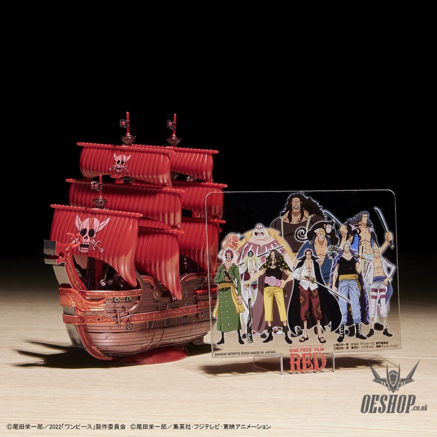 One Piece Grand Ship Collection Red Force FILM RED Commemorative Color Ver. Scale Model Kits