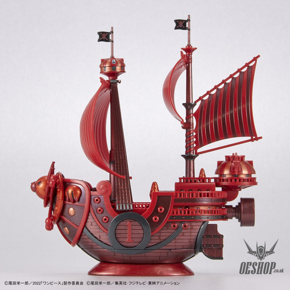One Piece Grand Ship Collection Thousand Sunny FILM RED Commemorative Color Ver. Scale Model Kits