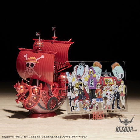 One Piece Grand Ship Collection Thousand Sunny FILM RED Commemorative Color Ver. Scale Model Kits
