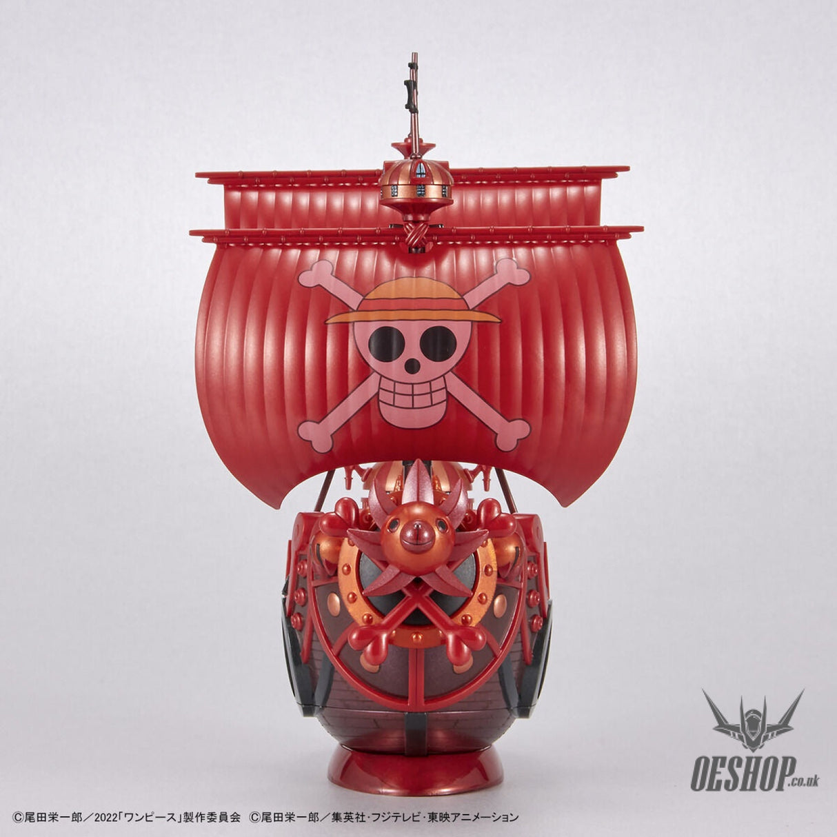 One Piece Grand Ship Collection Thousand Sunny FILM RED Commemorative Color Ver. Scale Model Kits