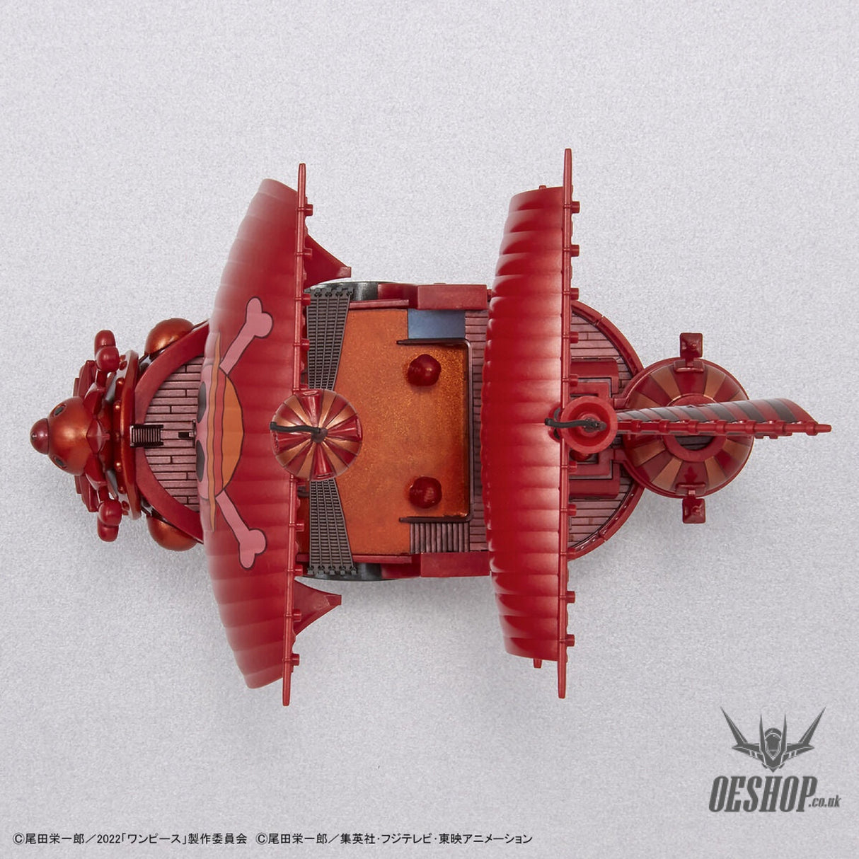 One Piece Grand Ship Collection Thousand Sunny FILM RED Commemorative Color Ver. Scale Model Kits