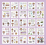 Paper Dyeing Sticker Gift Box Ancient Chinese style 100 sheets Washi Paper no repeated OEShop 8.99 OEShop