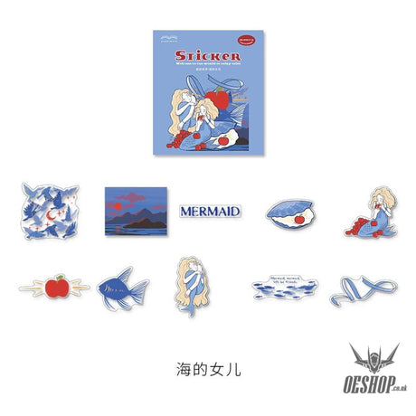 Papermore Fairy Tale Stickers (20 pieces) Mermaid’s Whisper (20 pieces) Sticker