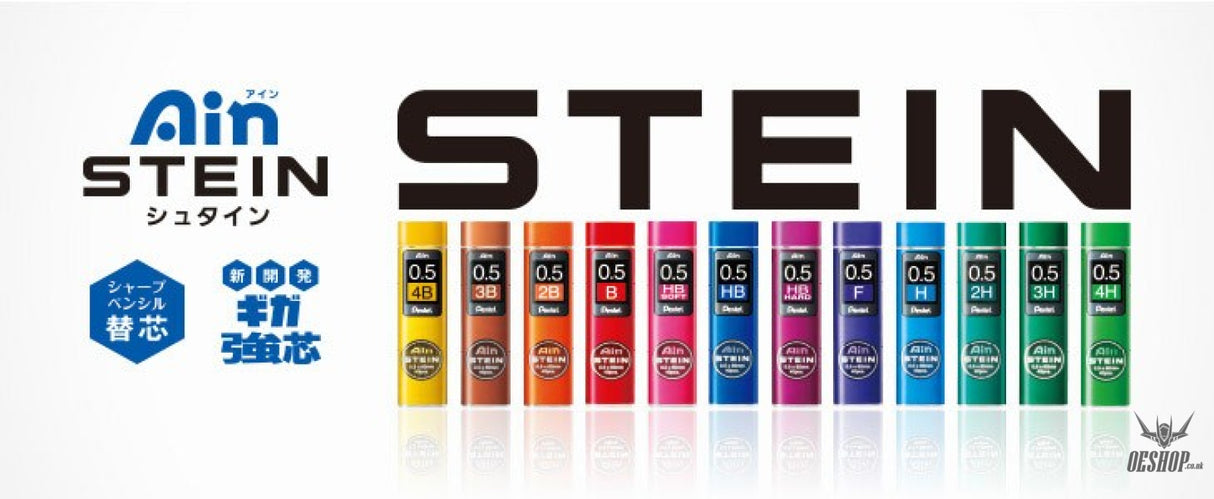 Pentel Ain Stein 0.5mm B Refill Lead 3 Pack Pentel 6.99 OEShop