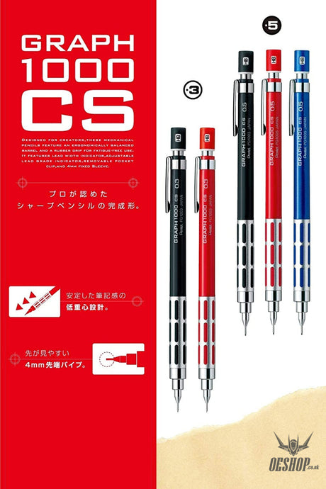 Pentel Graph 1000CS 0.5mm Mechanical Pencil XPG1005CSC Pentel 11.99 OEShop