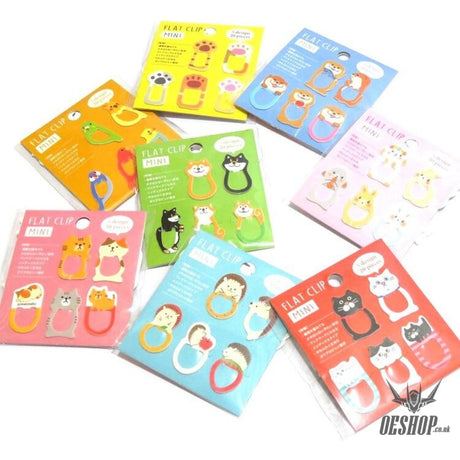 Pine Book Flat Clip (Mini Hedgehog) 20 pieces Pine Book 3.99 OEShop