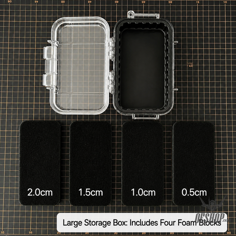 Portable Transparent Display Case for RG & HG Gundam Models - Large Storage Box - Storage & Organization