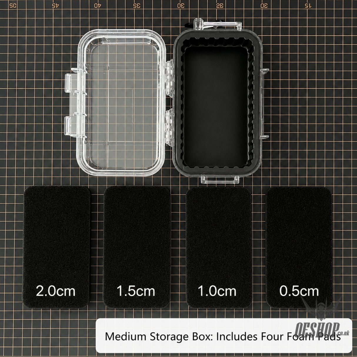 Portable Transparent Display Case for RG & HG Gundam Models - Medium Storage Box - Storage & Organization