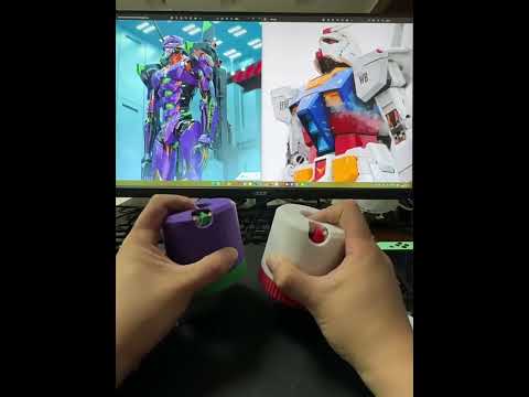 OEShop 360° Rotary Battery Storage Case for AA / AAA Batteries