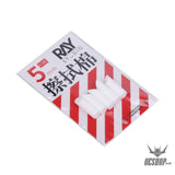RAY STUDIO Metal Cleaning Stick - RST-05 5mm Cotton Wipes x5 - Professional Tools
