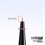 RAY STUDIO Pointed / Flat Modeling Brush - RMRP-0 0# Extreme fine Pointed Modeling Brush - Brush