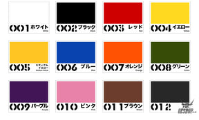 RAY STUDIO (QUICK IDEA) Model Acrylic-Colors - RMAC-Q-001B 12-Color Set (001-012) (18ML) - Painting Consumables