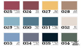 RAY STUDIO (QUICK IDEA) Model Acrylic-Colors - RMAC-Q-003B 12-Color Set (025-036) (18ML) - Painting Consumables