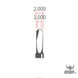 RAY STUDIO RHD-01 Hatch Hand Drill - RCFD-1000 Model Chamfer Centering Flat-blade Drill Bit 1.0MM - Drill