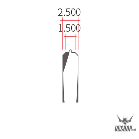 RAY STUDIO RHD-01 Hatch Hand Drill - RCFD-1500 Model Chamfer Centering Flat-blade Drill Bit 1.5MM - Drill