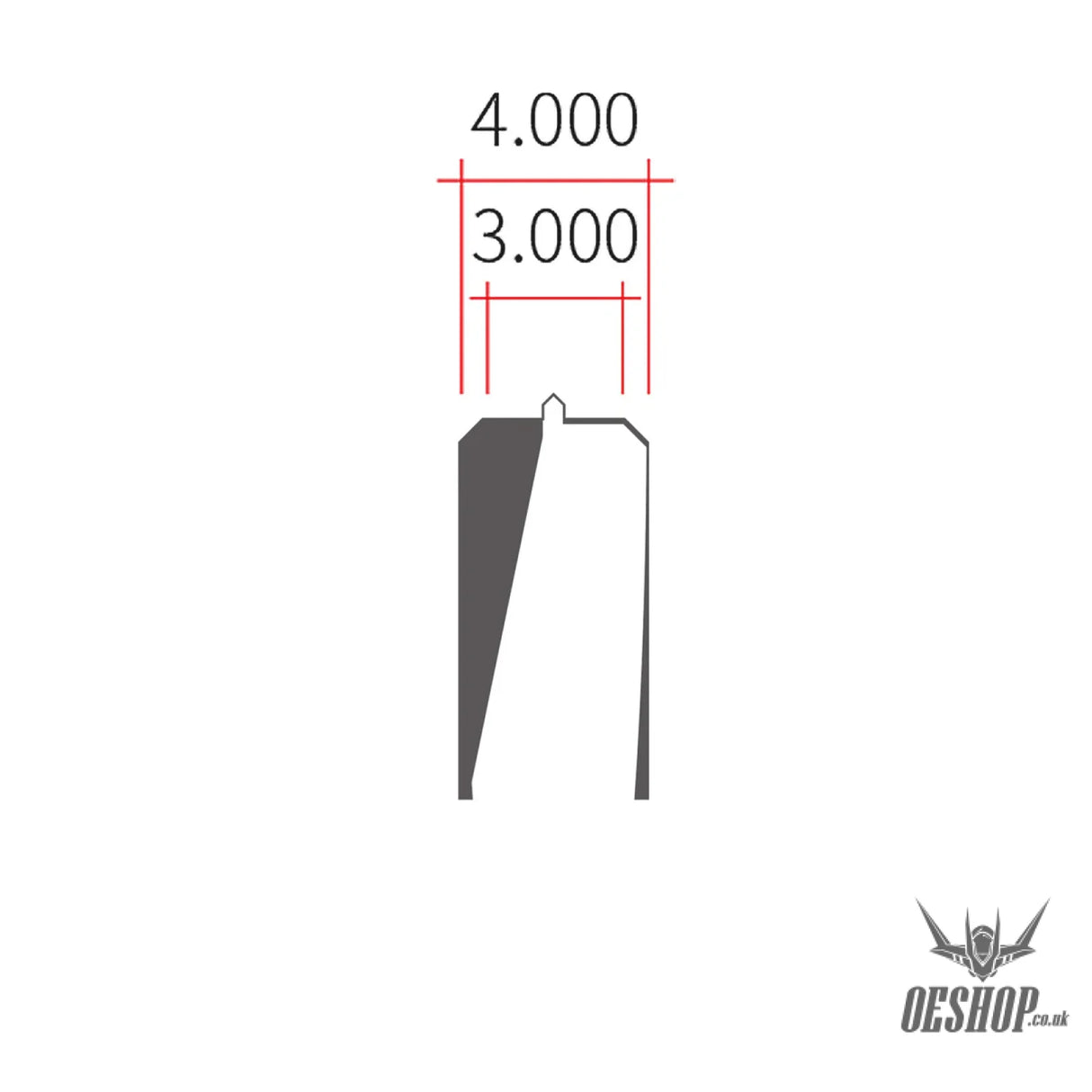 RAY STUDIO RHD-01 Hatch Hand Drill - RCFD-3000 Model Chamfer Centering Flat-blade Drill Bit 3.0MM - Drill