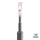 RAY STUDIO RHD-01 Hatch Hand Drill - RFD-1000 Centering Flat-blade Drill Bit 1.0MM - Drill