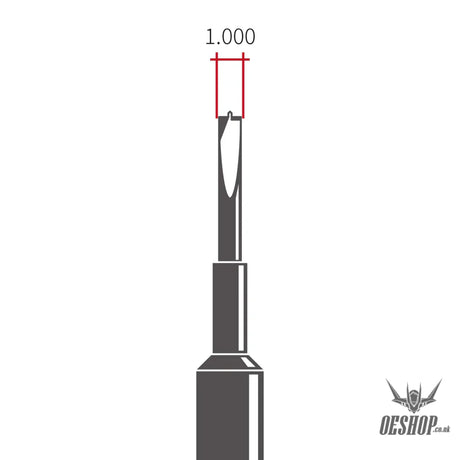 RAY STUDIO RHD-01 Hatch Hand Drill - RFD-1000 Centering Flat-blade Drill Bit 1.0MM - Drill
