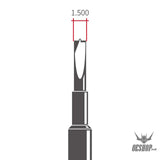 RAY STUDIO RHD-01 Hatch Hand Drill - RFD-1500 Centering Flat-blade Drill Bit 1.5MM - Drill