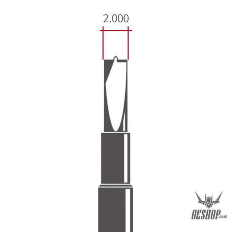 RAY STUDIO RHD-01 Hatch Hand Drill - RFD-2000 Centering Flat-blade Drill Bit 2.0MM - Drill