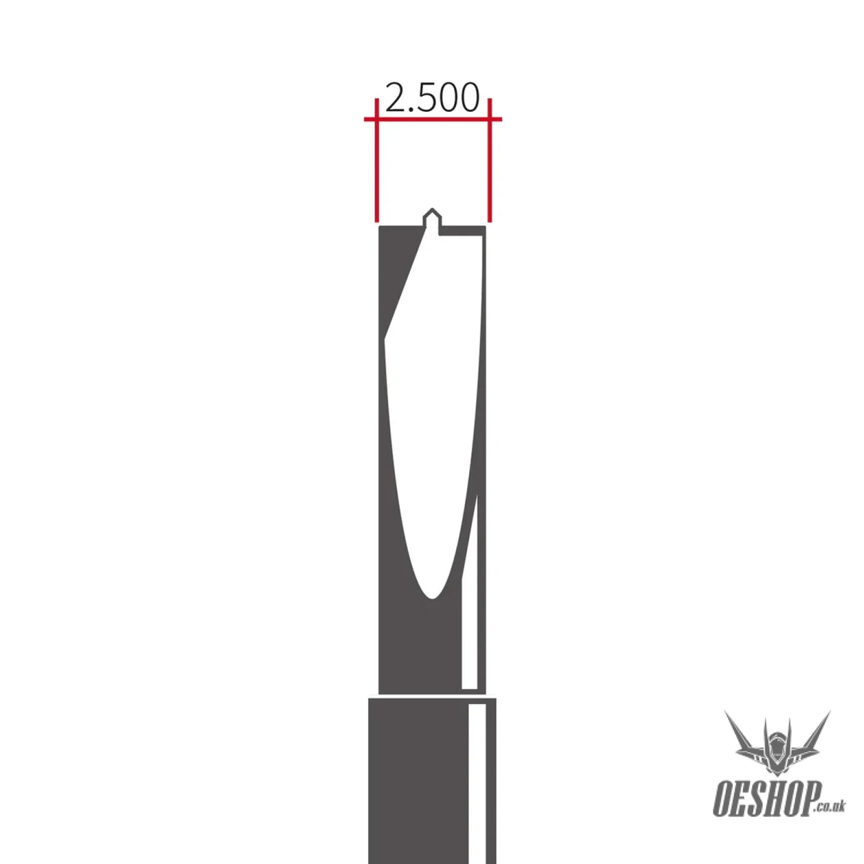 RAY STUDIO RHD-01 Hatch Hand Drill - RFD-2500 Centering Flat-blade Drill Bit 2.5MM - Drill