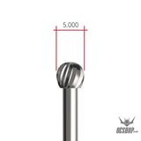 RAY STUDIO RHD-01 Hatch Hand Drill - RRBB-5000Model Round Ball Burr 5.0MM - Drill