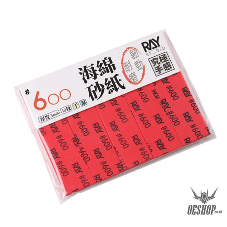 RAY STUDIO Sanding Sponge - #600 Sanding Sponge / 3MM (10 pcs) - Sanding Tools