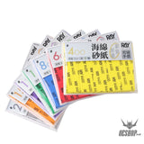 RAY STUDIO Sanding Sponge - Comprehensive Set of 7 Grits / 10MM (5 pcs) - Sanding Tools