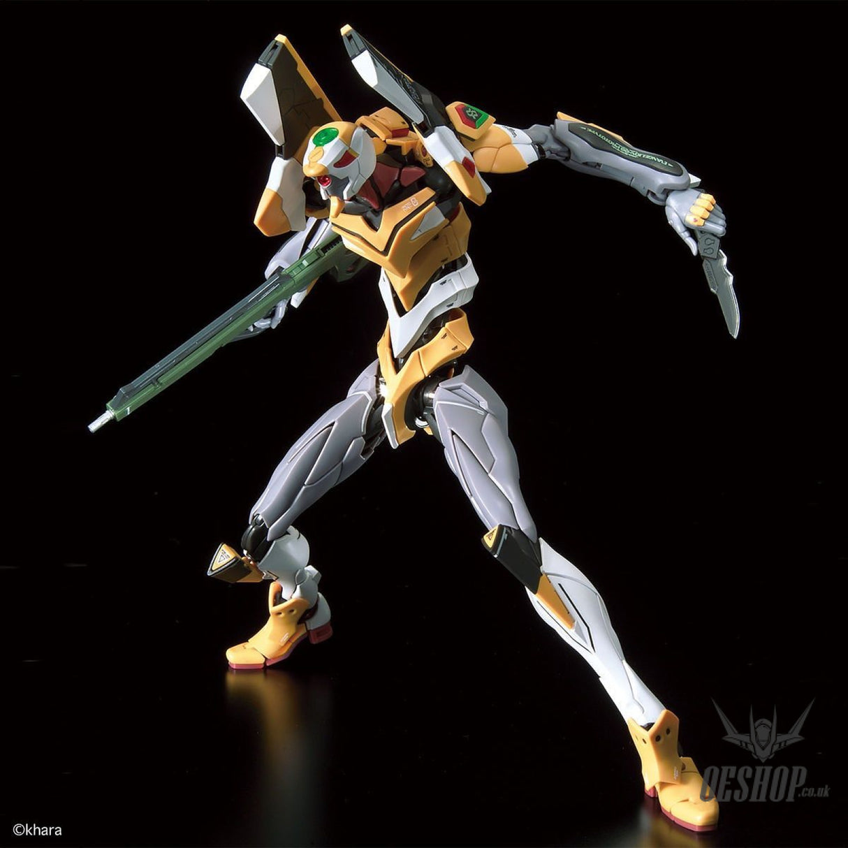 RG Evangelion EVA Unit-00 DX Positron Cannon set Scale Model Kits