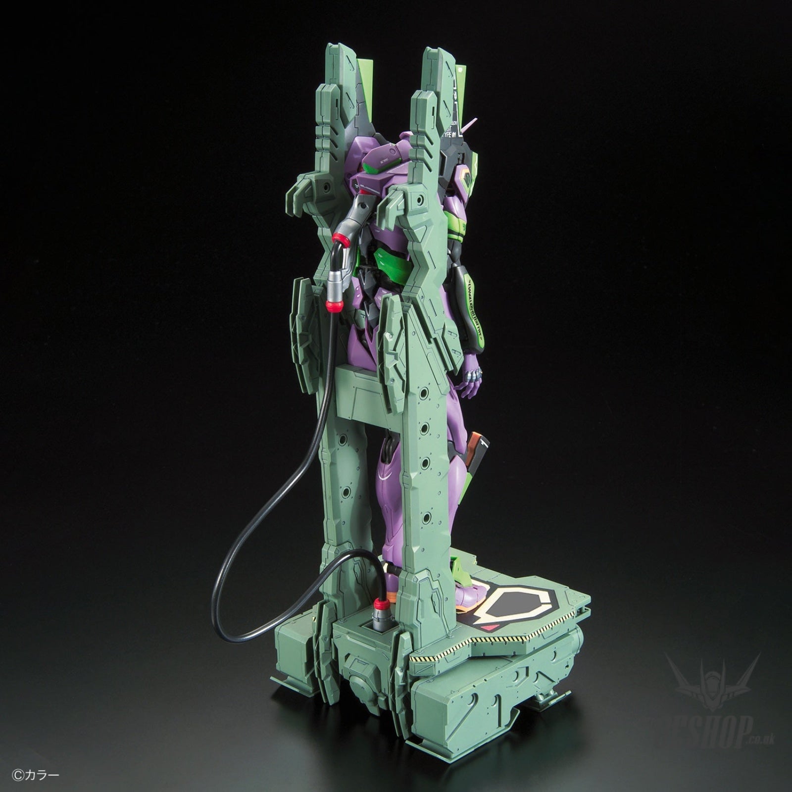 RG Evangelion EVA Unit-01 DX Transport Platform Set 4573102590152