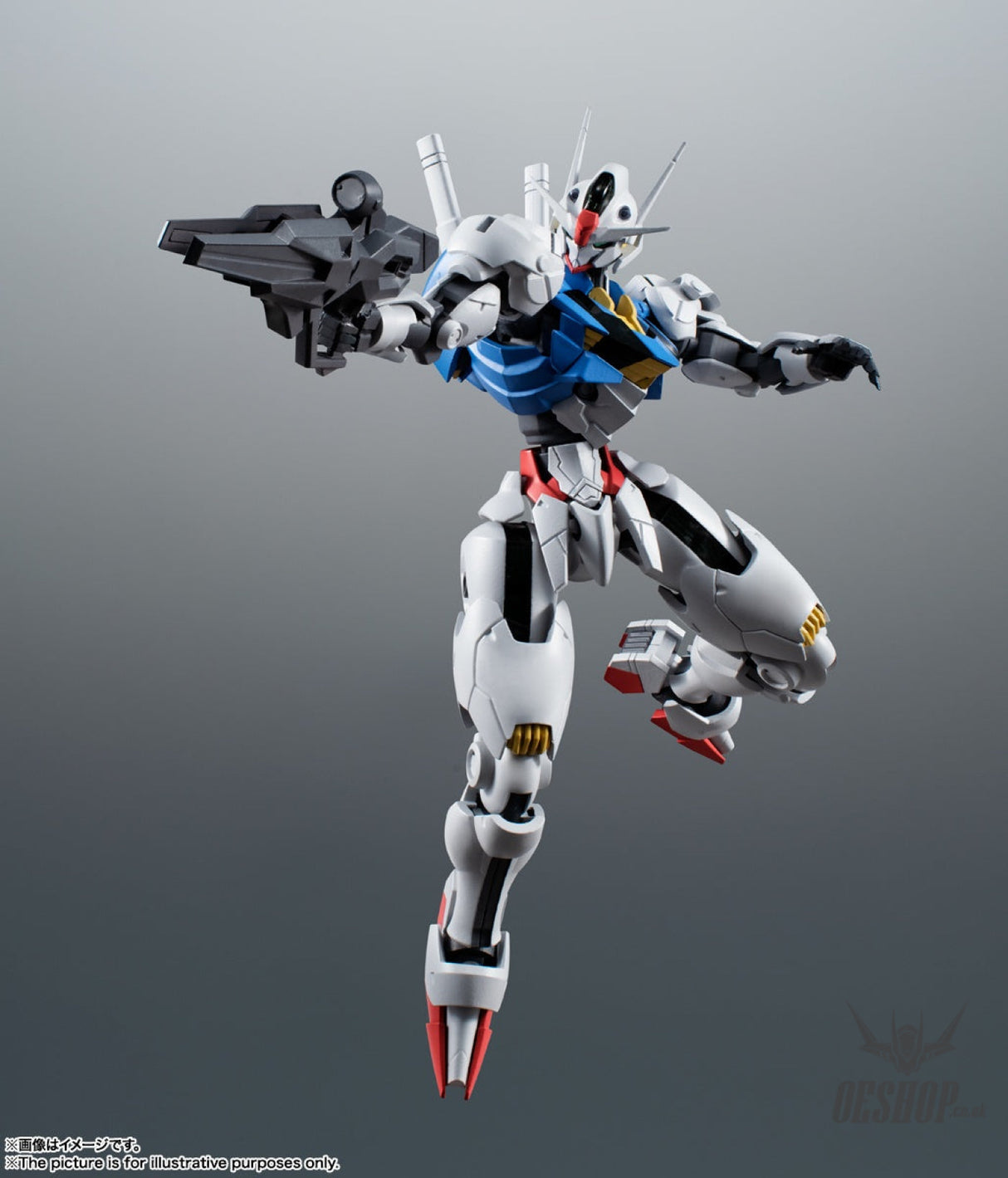 ROBOT Damashii MS SIDE Gundam Aerial ver. A.N.I.M.E. Action & Toy Figures