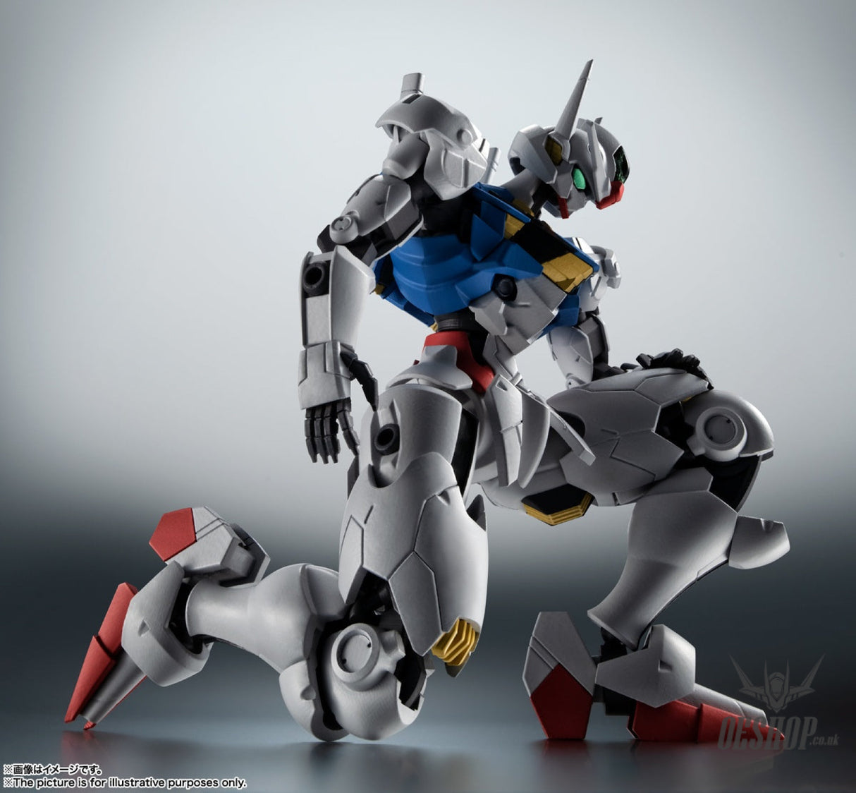 ROBOT Damashii MS SIDE Gundam Aerial ver. A.N.I.M.E. Action & Toy Figures