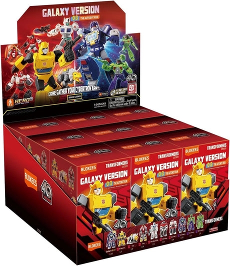 Blokees Transformers Galaxy Version 03 The Autobot Run Action Figure Model Kit Blind Box 71103