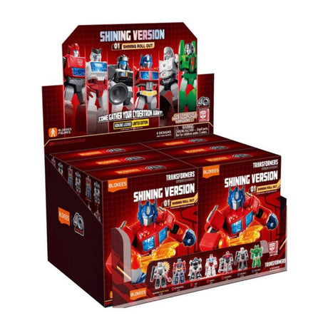 Blokees Transformers Shining Version 01 Roll Out Action Figure Model Kit Blind Box 71121